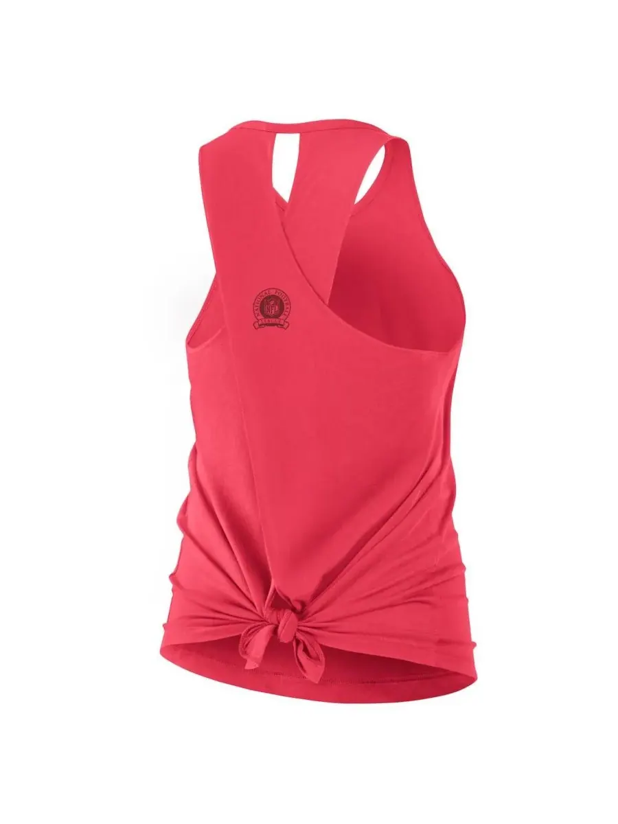 Nike Женская красная майка Kansas City Chiefs Glory Crisscross Performance Tank Top — изображение 4 из 5, светлый красный