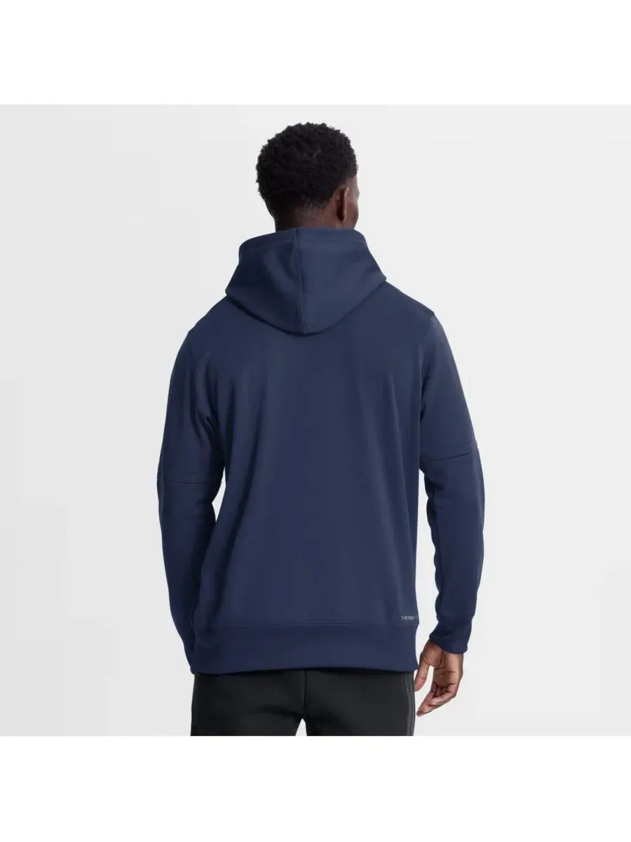 Мужская темно-синяя толстовка Milwaukee Brewers Authentic Collection Therma-FIT Nike — изображение 2 из 5, темно-синий