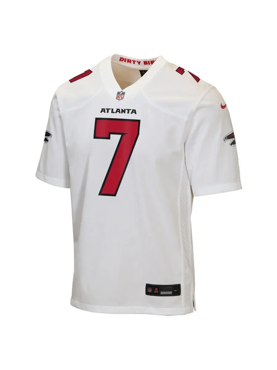 Футболка Nike Game Jersey Bijan Robinson — изображение 3 из 3, белый