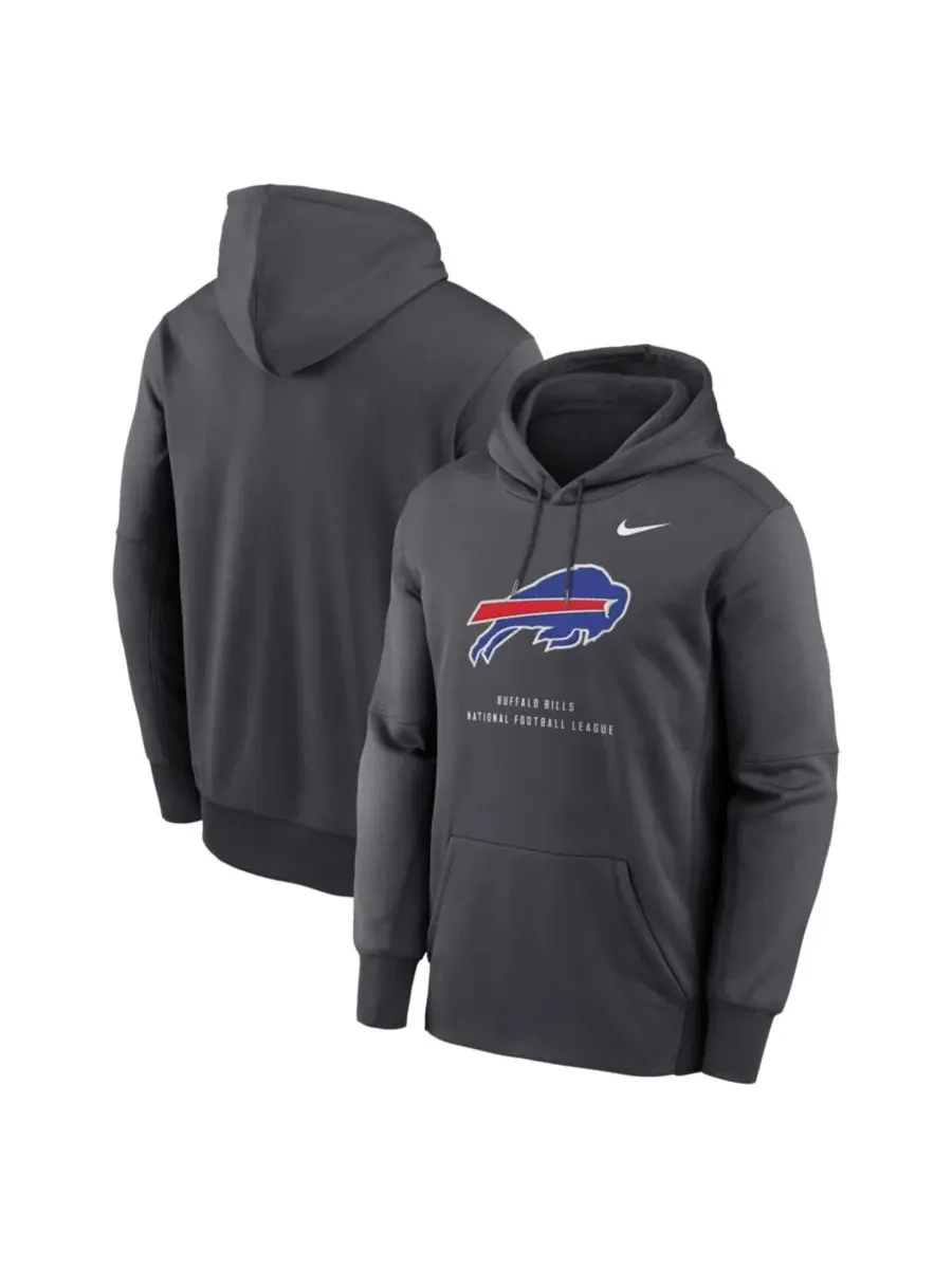 Худи Nike Buffalo Bills Toss Sweep Therma-FIT — изображение 1 из 2, темно-серый