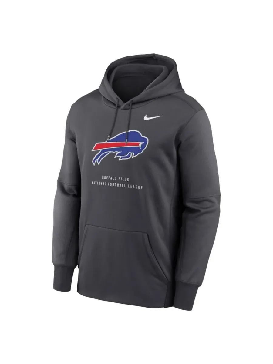 Худи Nike Buffalo Bills Toss Sweep Therma-FIT — изображение 2 из 2, темно-серый