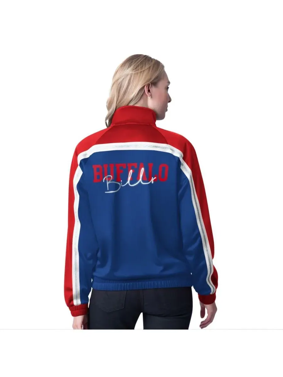 Женская спортивная куртка Royal Buffalo Bills на молнии для послематчевой тренировки G-III 4Her by — изображение 2 из 2