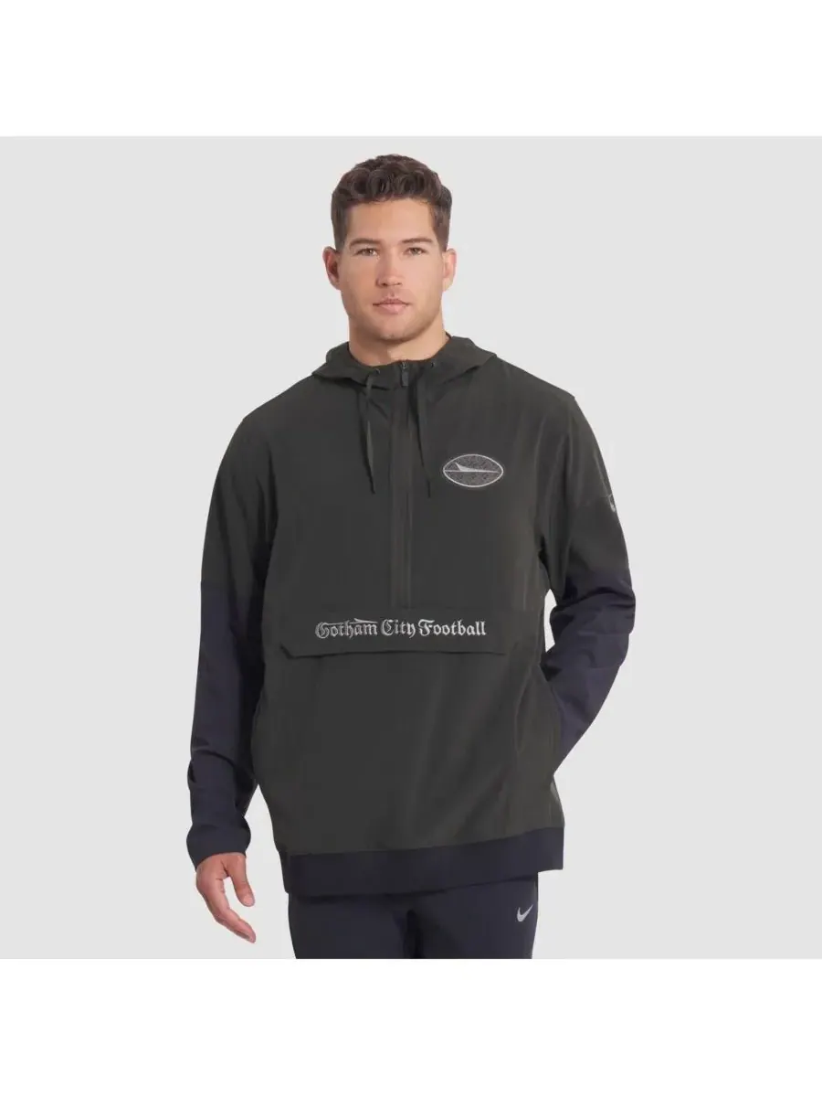 Nike Мужская куртка-анорак Gotham Green New York Jets 2025 Rivalries Collection Sideline с — изображение 1 из 3, зеленый
