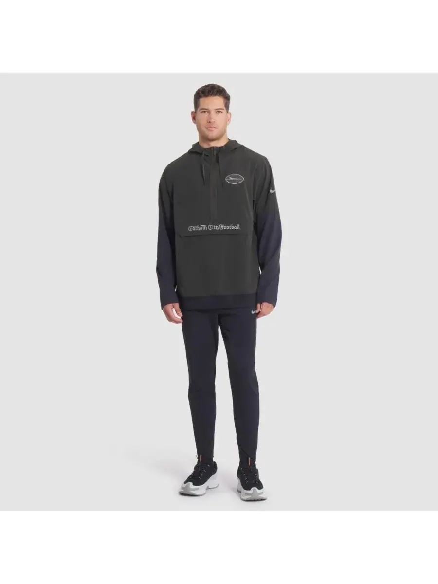 Nike Мужская куртка-анорак Gotham Green New York Jets 2025 Rivalries Collection Sideline с — изображение 3 из 3, зеленый