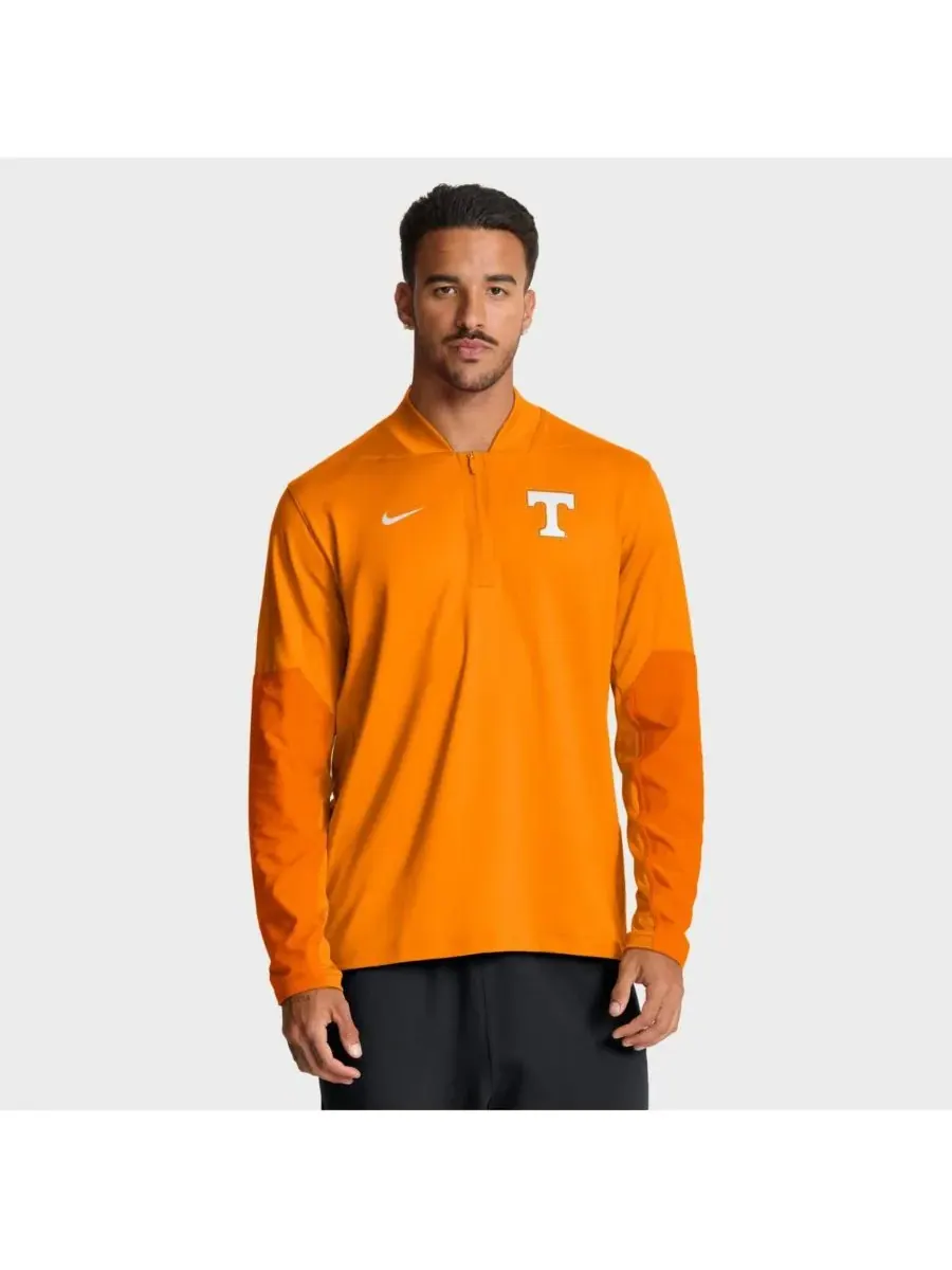 Nike Мужская оранжевая толстовка Tennessee Volunteers One Goal Performance с застежкой-молнией до — изображение 1 из 5