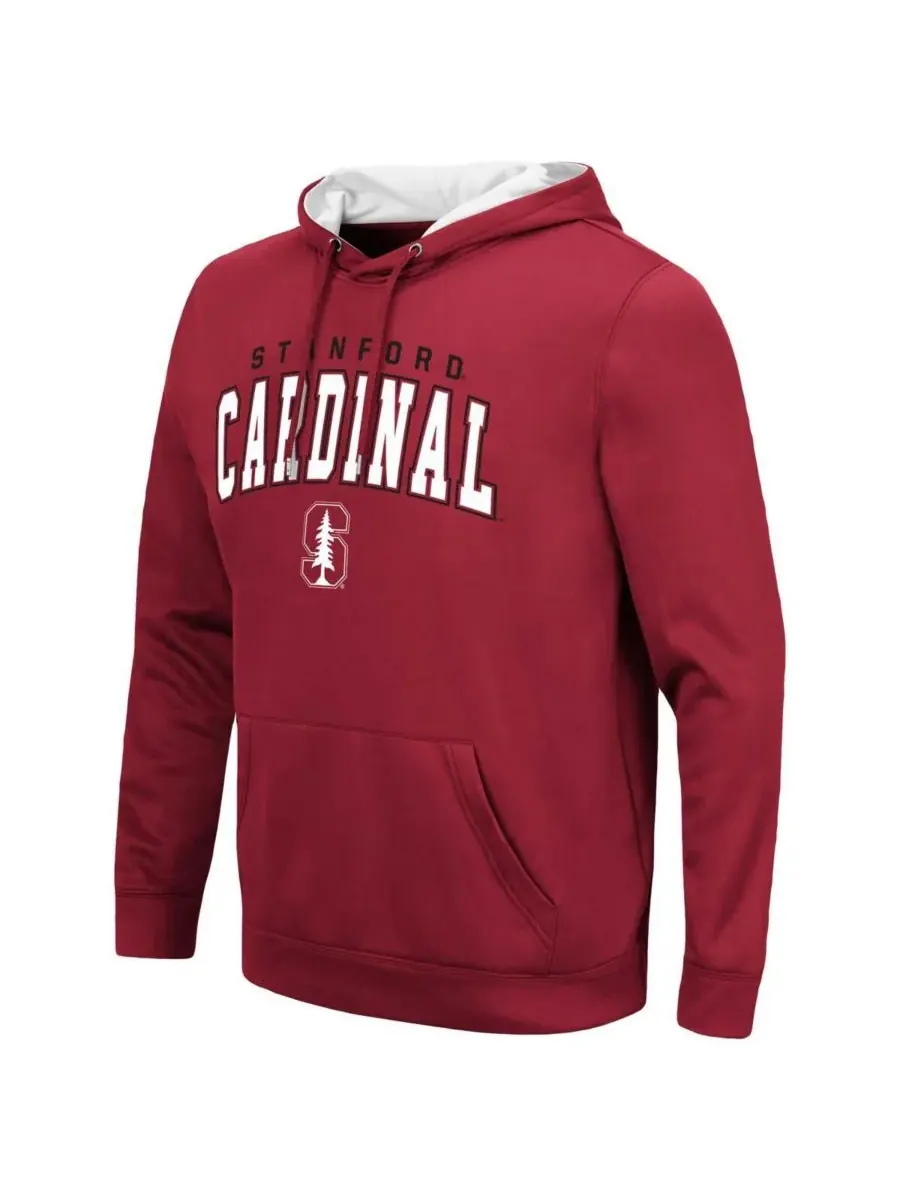 Мужская толстовка с капюшоном Stanford Cardinal Resistance Colosseum — изображение 3 из 5, красный