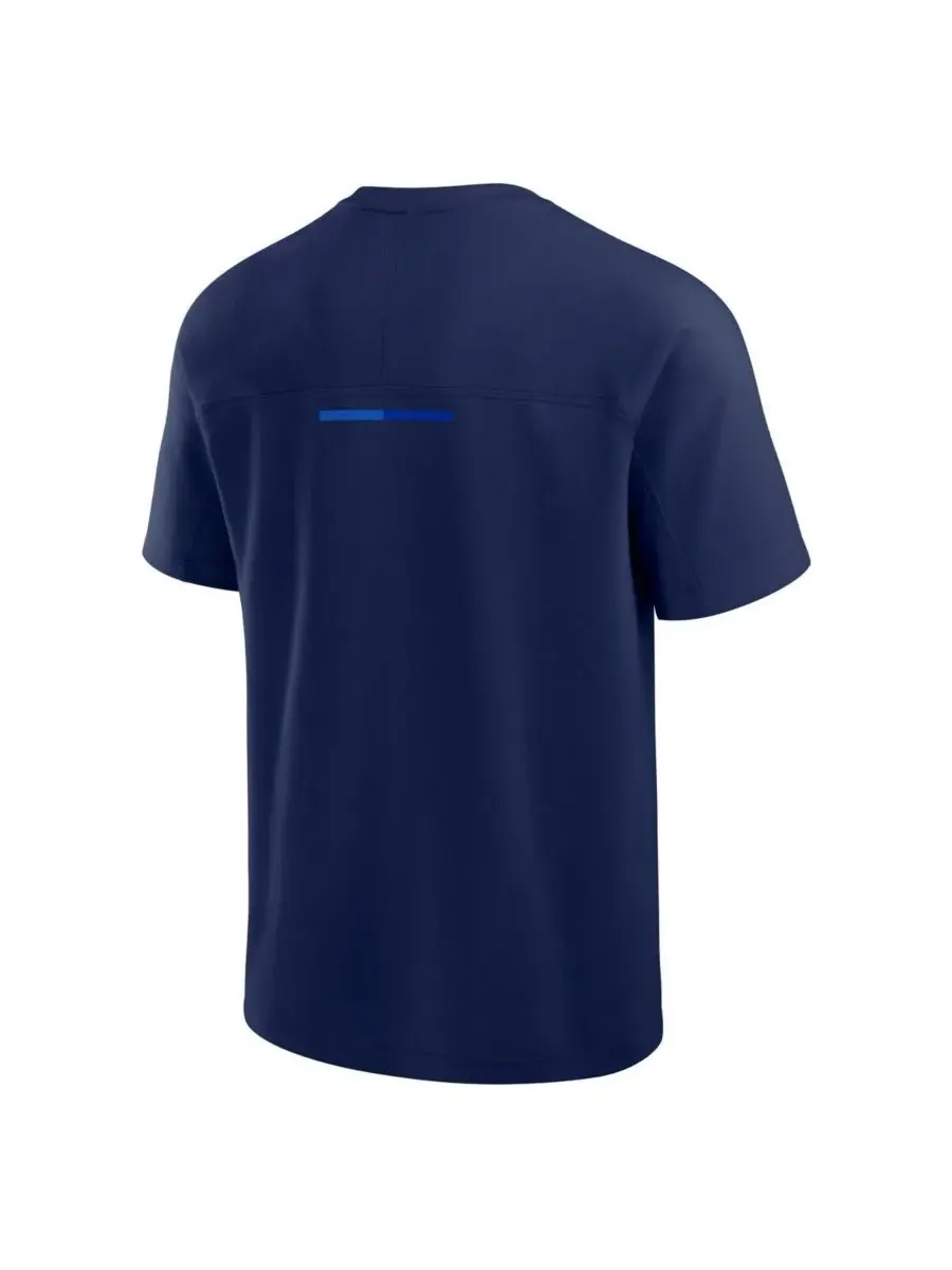 Fanatics Мужская и женская темно-синяя футболка Dallas Cowboys Elements Flex Tri-Blend — изображение 2 из 3, темно-синий