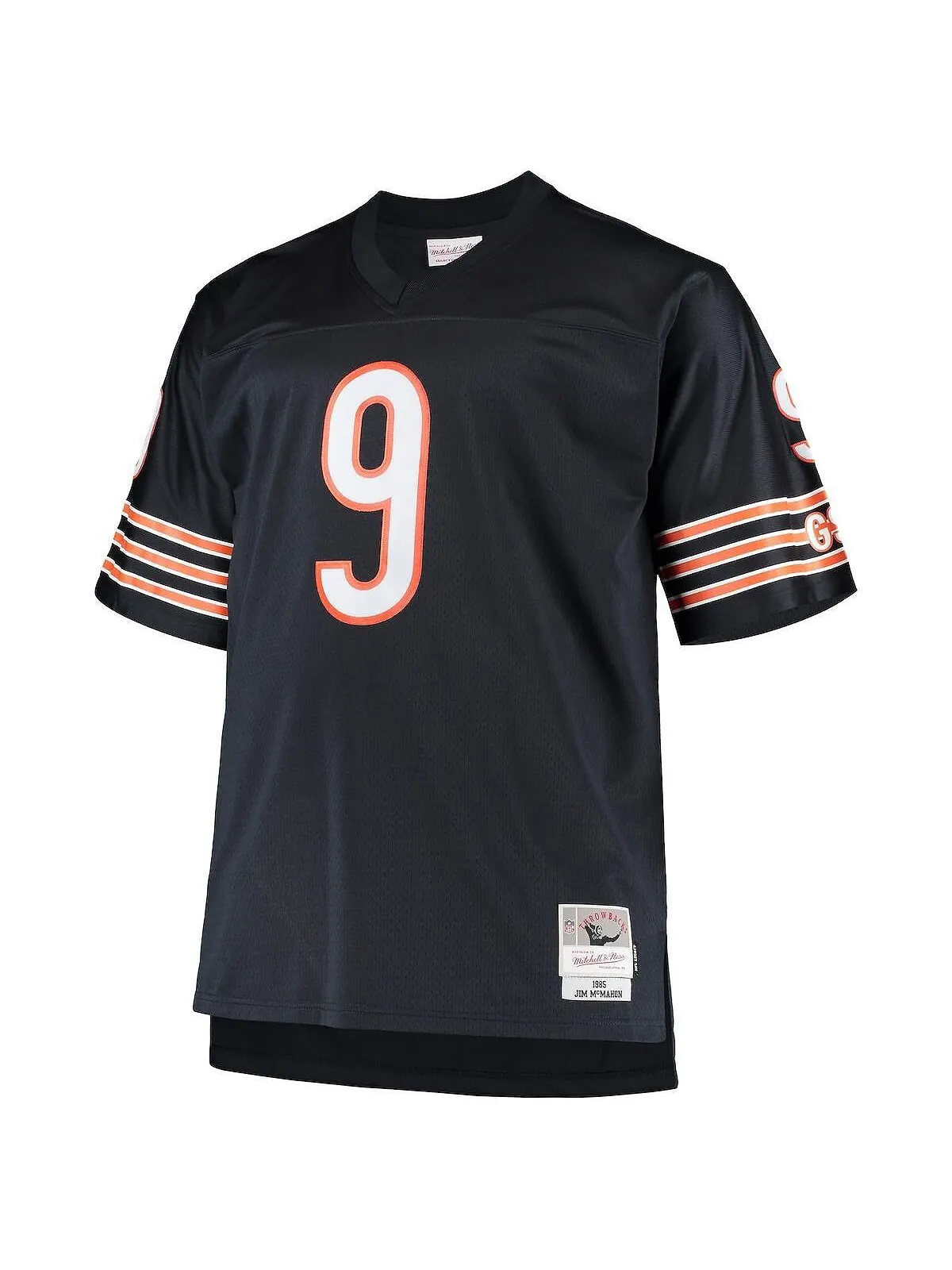 Мужская футболка jim mcmahon navy chicago bears big & tall 1985 года, копия джерси для пенсионеров — изображение 3 из 3