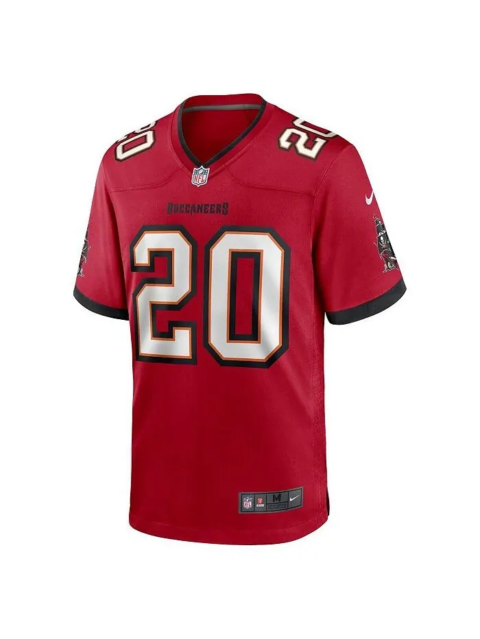 Мужская футболка Ronde Barber Red Tampa Bay Buccaneers для пенсионеров Nike — изображение 2 из 3, красный