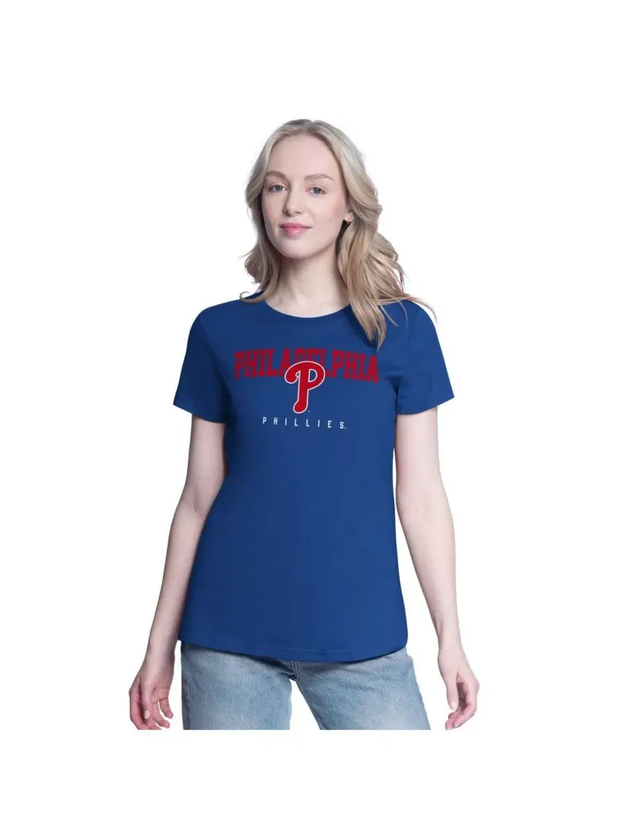 Комплект из двух женских футболок Philadelphia Phillies красного/королевского цвета G-Iii 4Her By — изображение 4 из 9