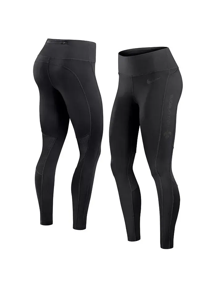 Женские черные леггинсы New Orleans Saints Performance Nike — изображение 1 из 3