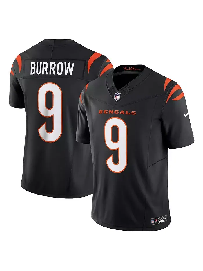Мужская черная джерси Cincinnati Bengals Vapor F.U.S.E. Limited Джо Берроу Nike — изображение 1 из 3