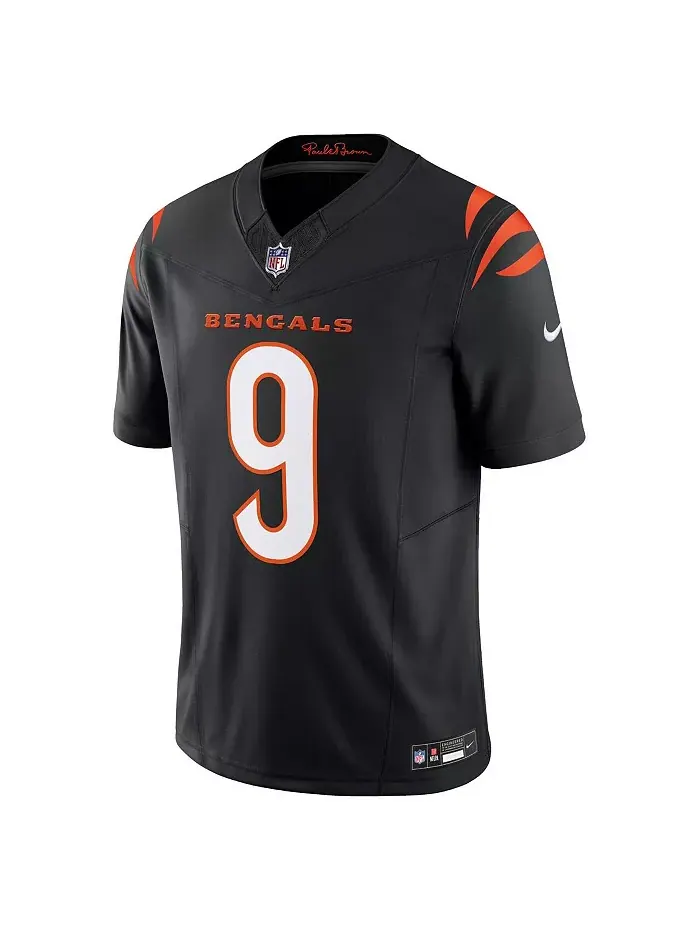 Мужская черная джерси Cincinnati Bengals Vapor F.U.S.E. Limited Джо Берроу Nike — изображение 3 из 3