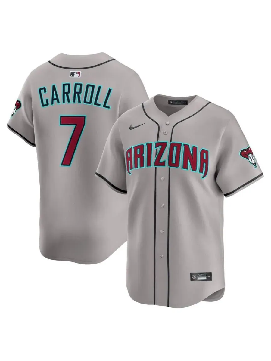 Игровая футболка Nike Corbin Carroll Alternate Limited Player Jersey — изображение 1 из 3, серый
