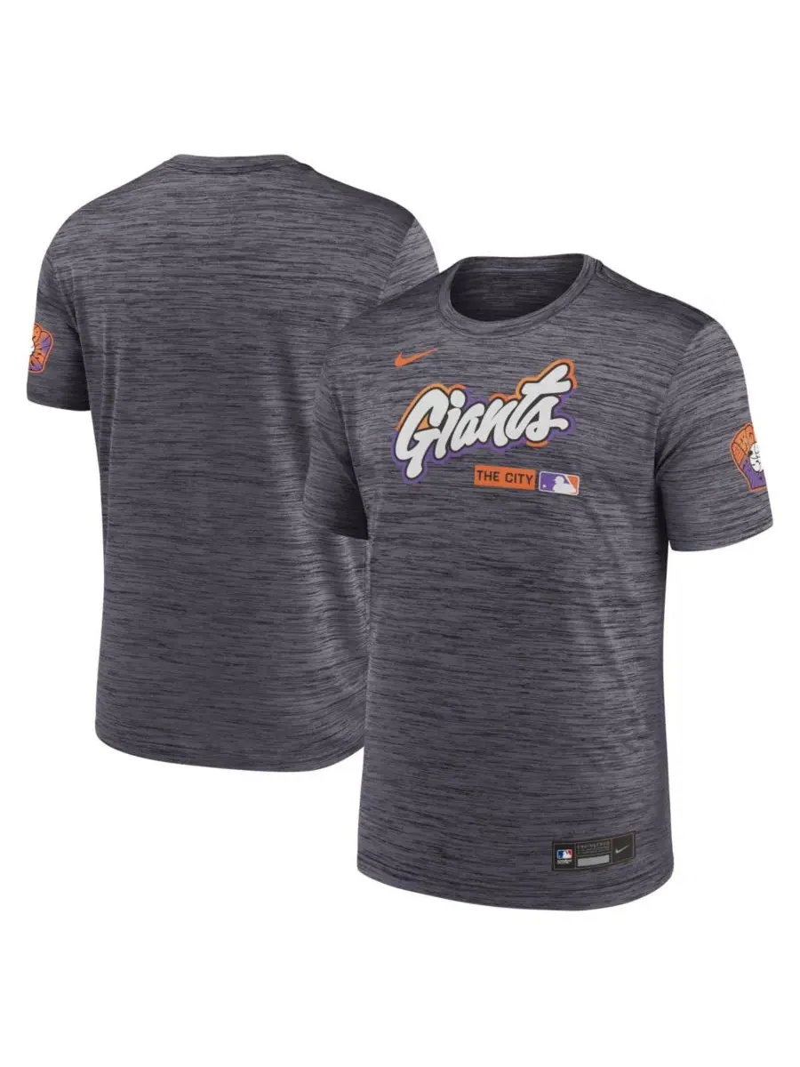 Футболка Dri-FIT с принтом City Connect Velocity Authentic Collection Nike — изображение 1 из 3, черный