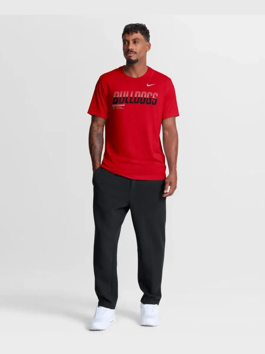 Футболка мужская с длинным рукавом Dri-FIT Sideline Legend Nike — изображение 3 из 3, красный