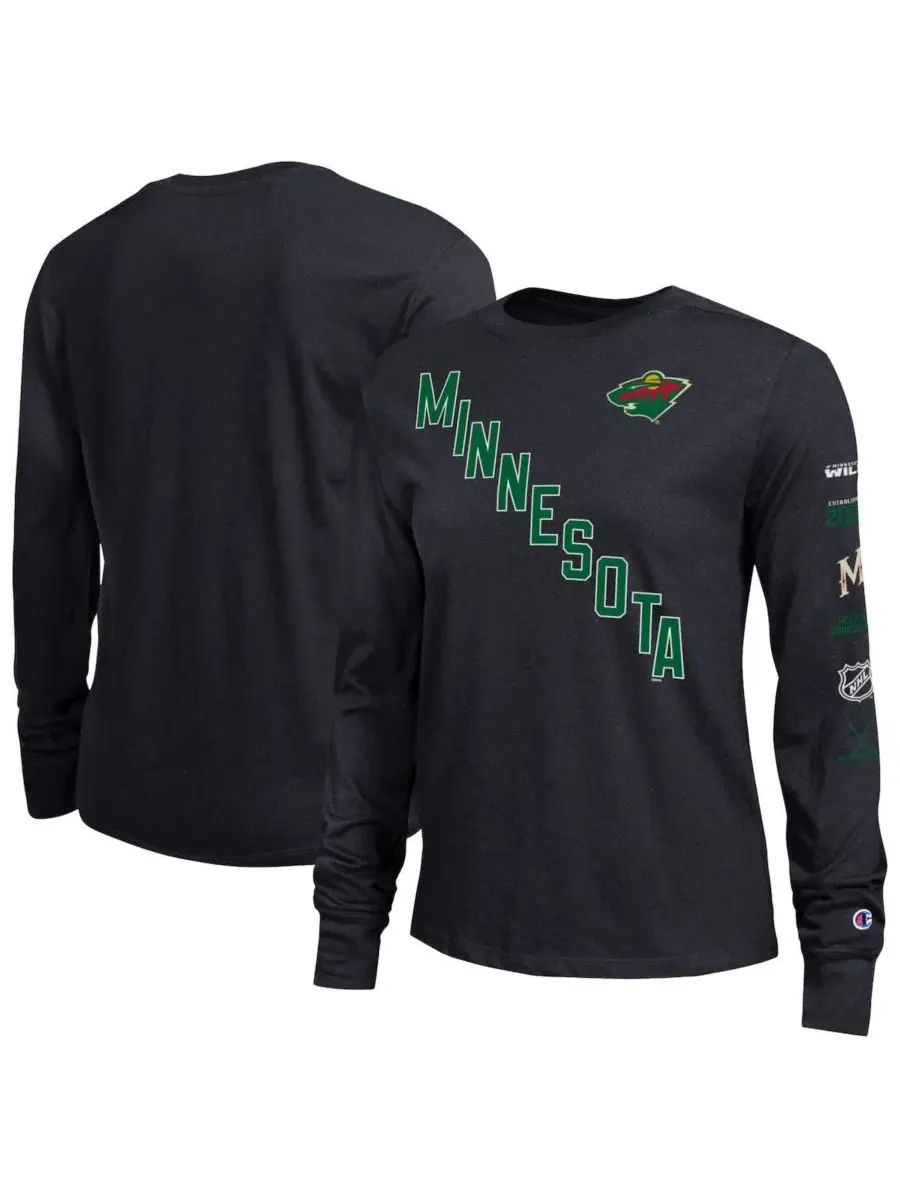 Футболка с длинным рукавом Minnesota Wild Champion