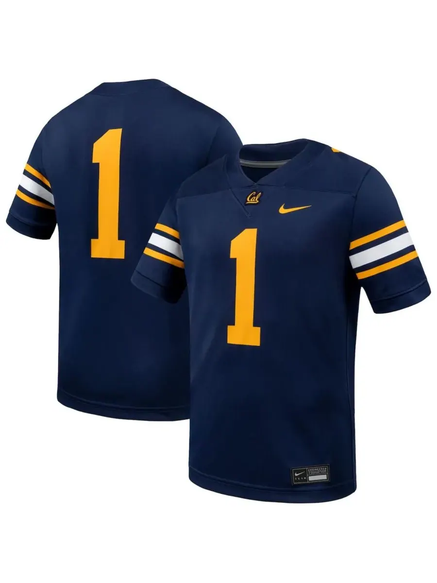 Nike Мужская темно-синяя реплика игровой майки Cal Bears "Untouchable" — изображение 1 из 3, темно-синий