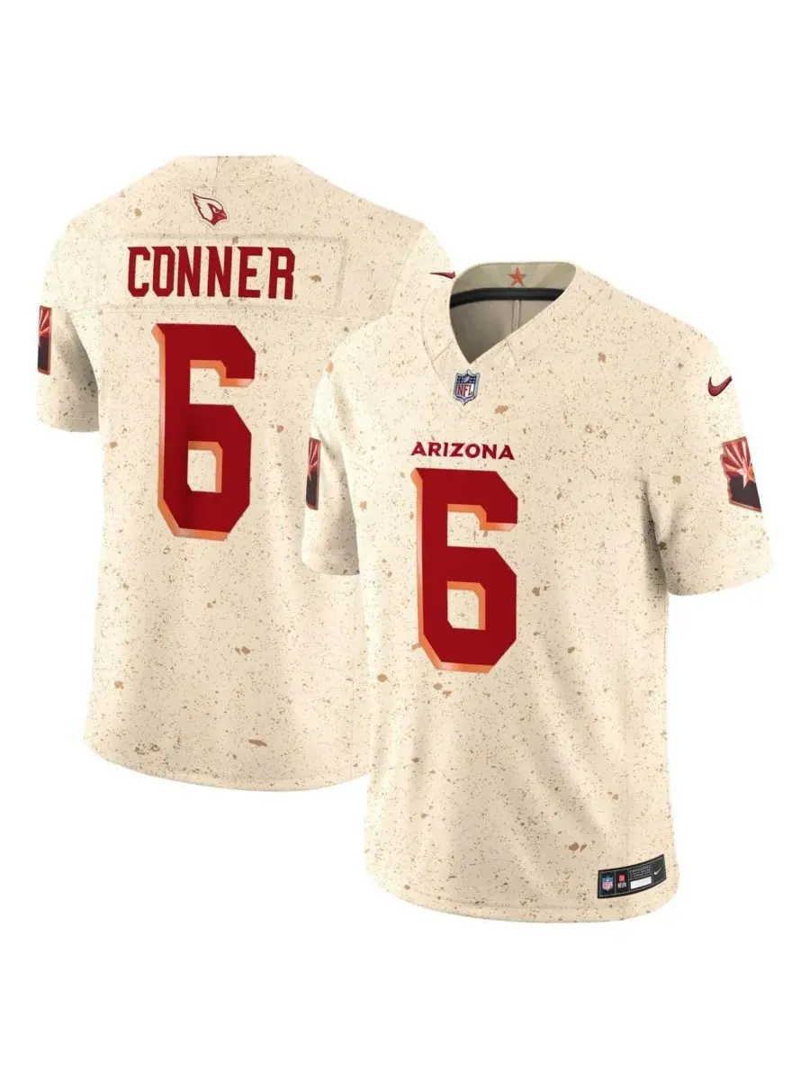 Мужская футболка James Conner Natural Arizona Cardinals из лимитированной коллекции Rivalries 2025 — изображение 1 из 3