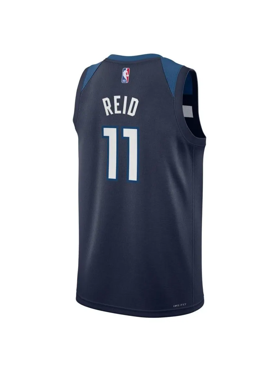 Nike Детская футболка Naz Reid Navy Minnesota Timberwolves Swingman Jersey - Icon Edition — изображение 3 из 3, темно-синий
