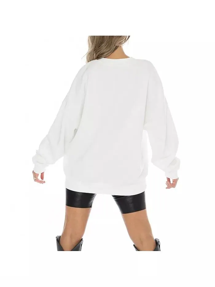 Женская белая толстовка-пуловер Texas Longhorns Fair Catch Gameday Couture — изображение 3 из 3