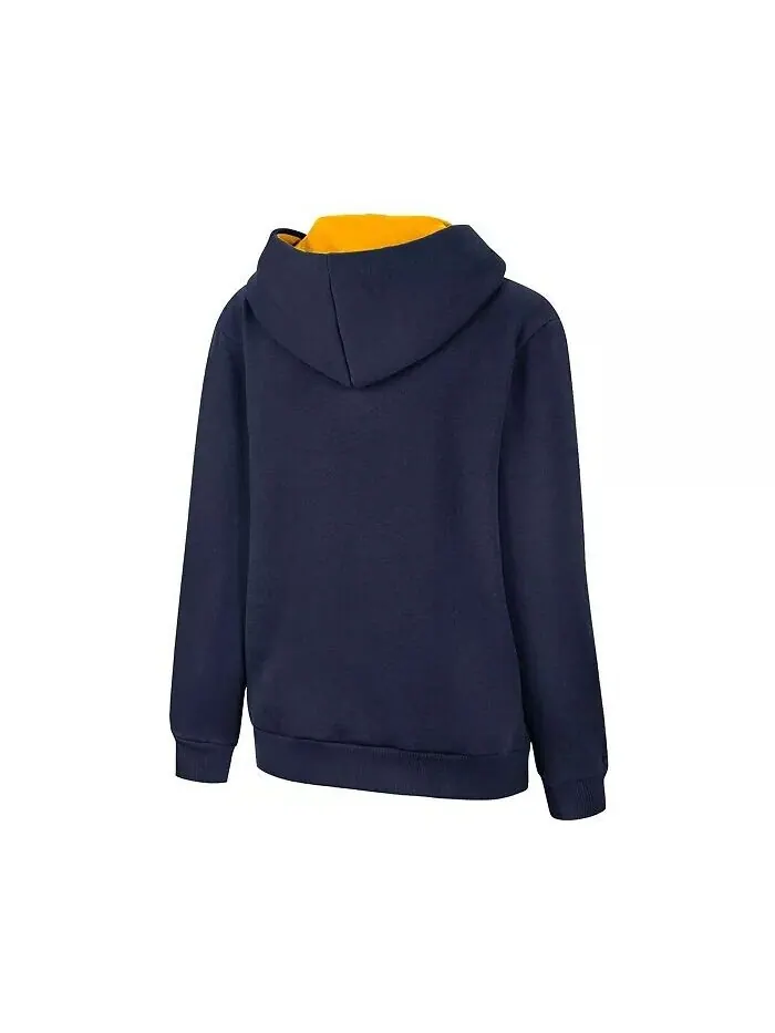 Толстовка с капюшоном для ведущих гитаристов Big Boys Navy West Virginia Mountaineers Colosseum — изображение 3 из 3