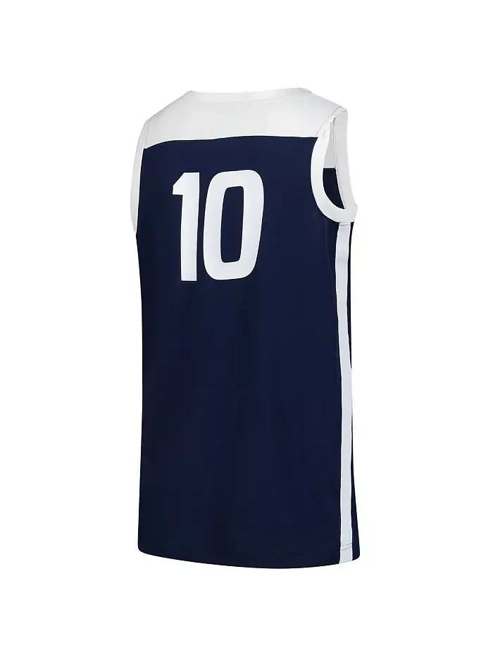 Мужская баскетбольная реплика джерси Butler Bulldogs №10 в синем цвете Nike — изображение 2 из 3