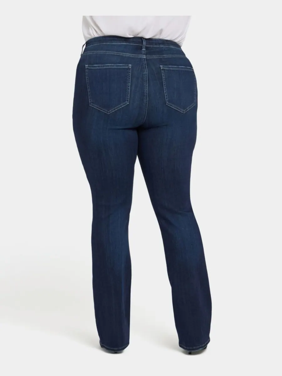 Джинсы Billie Mini Bootcut больших размеров NYDJ, Ink Skyline — изображение 3 из 4