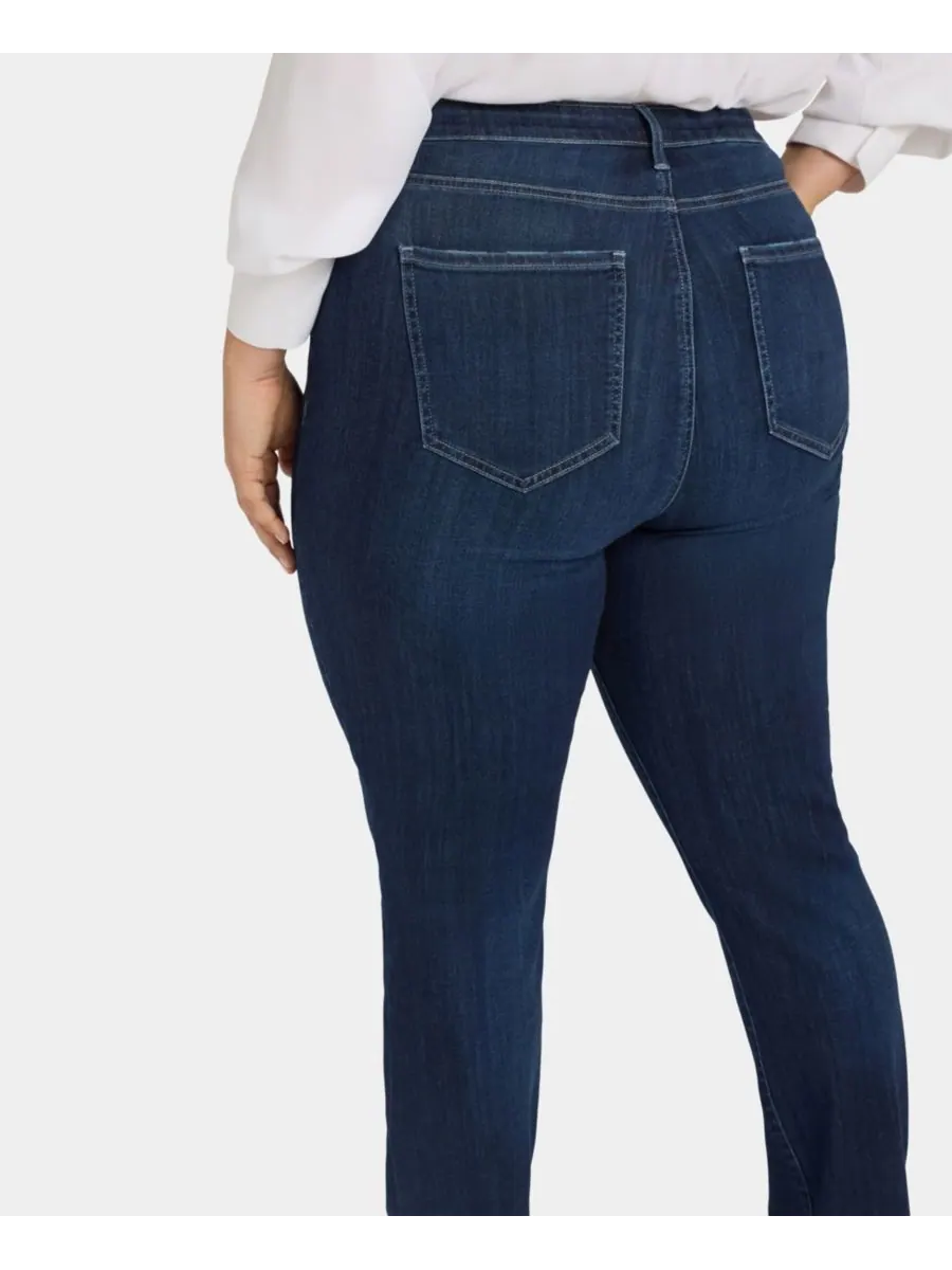 Джинсы Billie Mini Bootcut больших размеров NYDJ, Ink Skyline — изображение 4 из 4