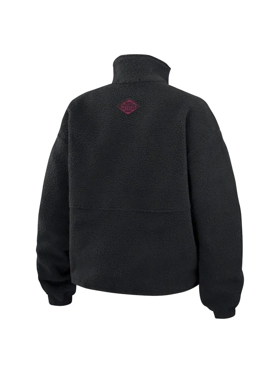 Женская куртка из поларфлиса с полузастежкой-молнией Arizona Coyotes WEAR by Erin Andrews — изображение 3 из 5, черный