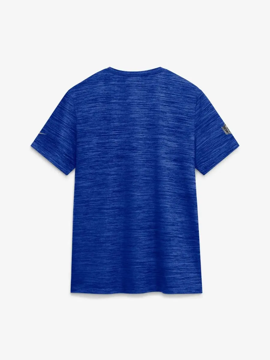 Футболка с длинным рукавом с принтом Sideline Velocity Dri-FIT Nike — изображение 3 из 4, королевский