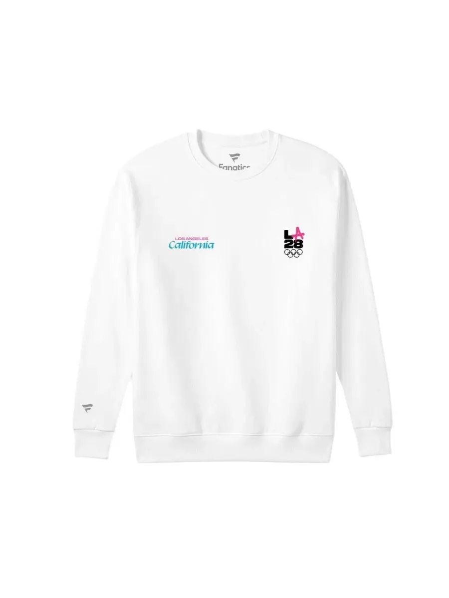 Свитшот LA28 Superbloom Collection Fanatics — изображение 2 из 4, белый