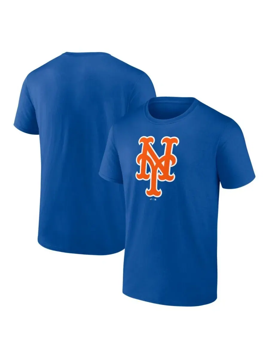Футболка с логотипом команды New York Mets, Royal Logo Athletic — изображение 1 из 3, королевский