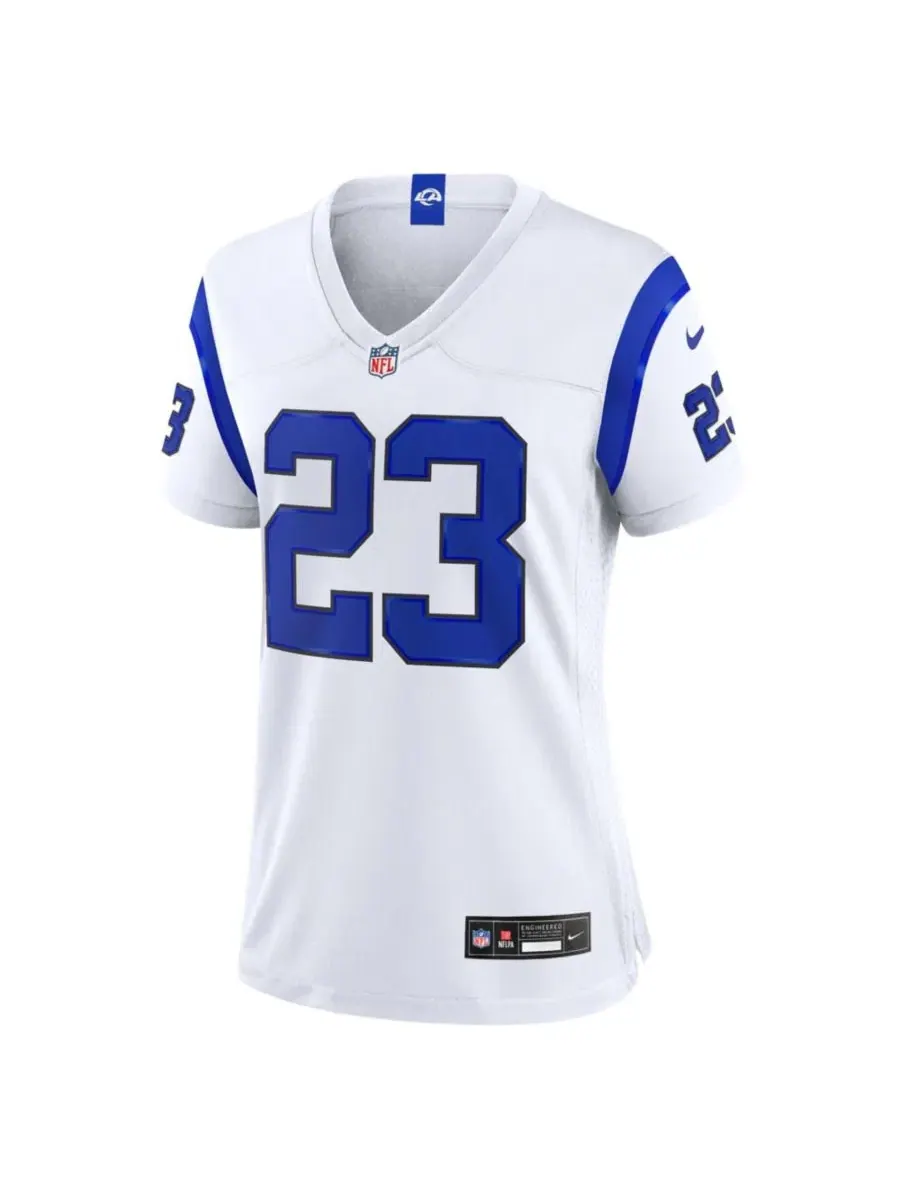 Игровая футболка Kyren Williams Los Angeles Rams Fearsome White Game Jersey Nike — изображение 2 из 3, белый