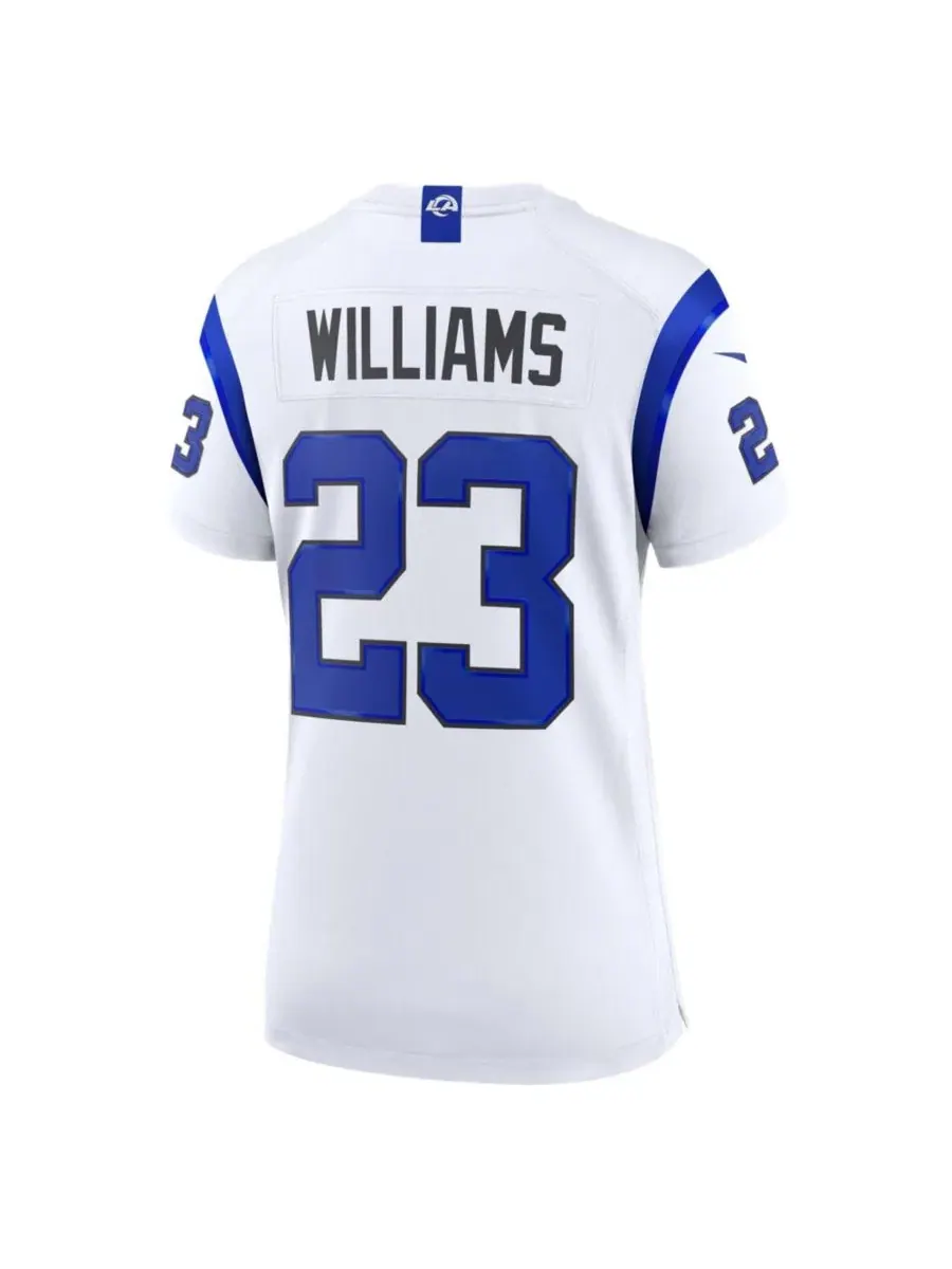Игровая футболка Kyren Williams Los Angeles Rams Fearsome White Game Jersey Nike — изображение 3 из 3, белый