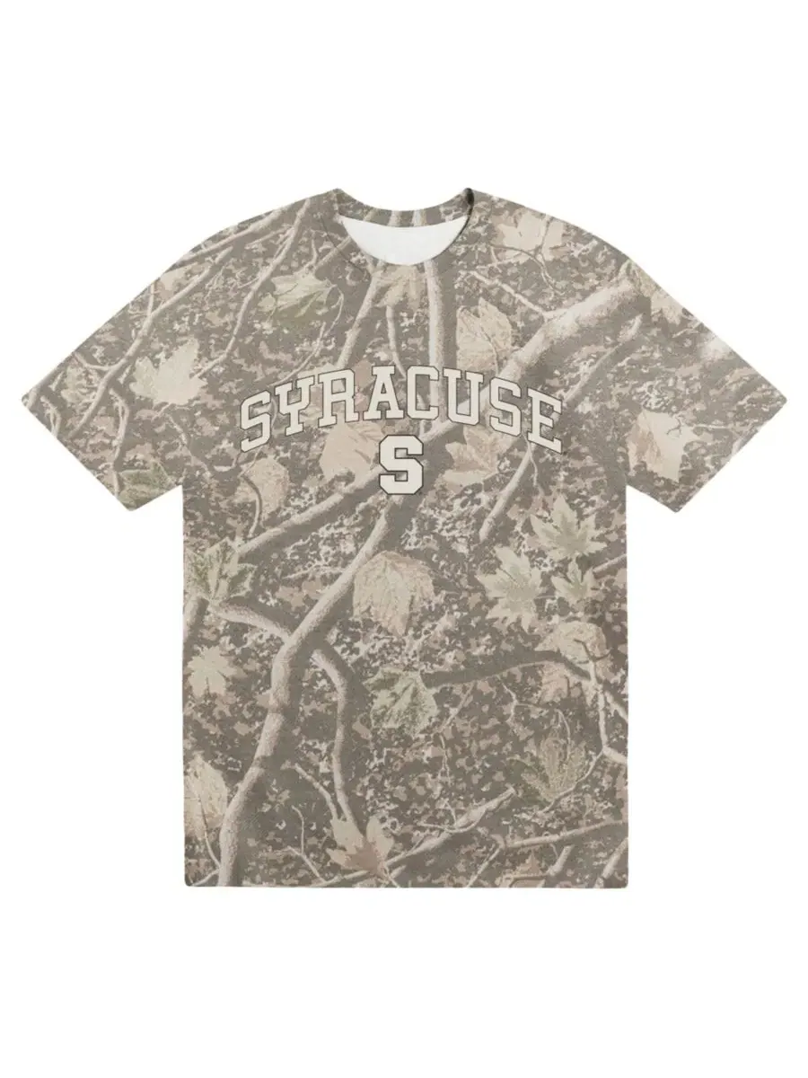 Футболка хлопковая с принтом Camo Syracuse Orange Back Bay Heavyweight Uscape Apparel — изображение 1 из 1, камуфляж