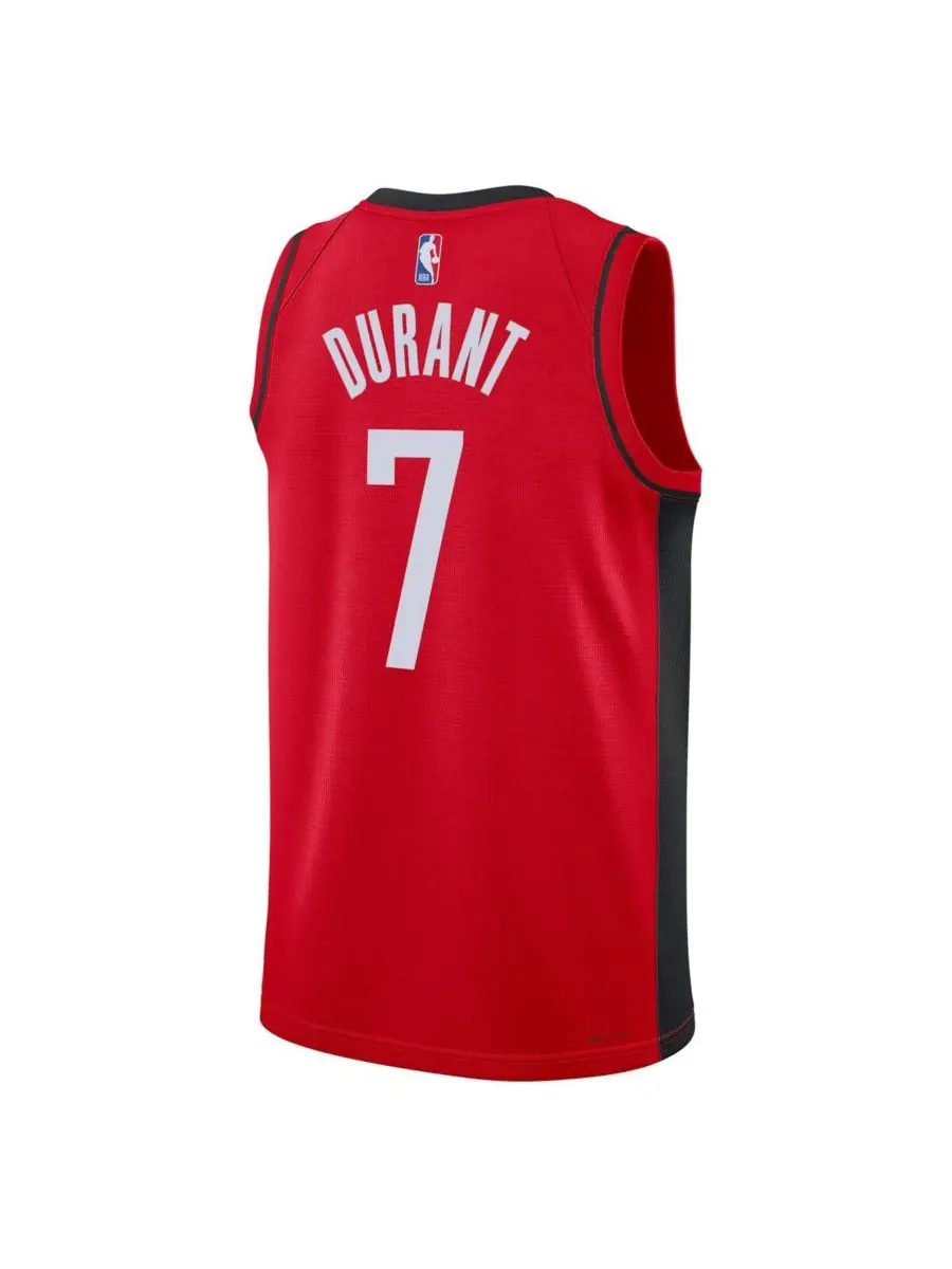 Nike Мужская и женская красная майка Кевина Дюранта из команды Houston Rockets, версия Icon Edition — изображение 3 из 3
