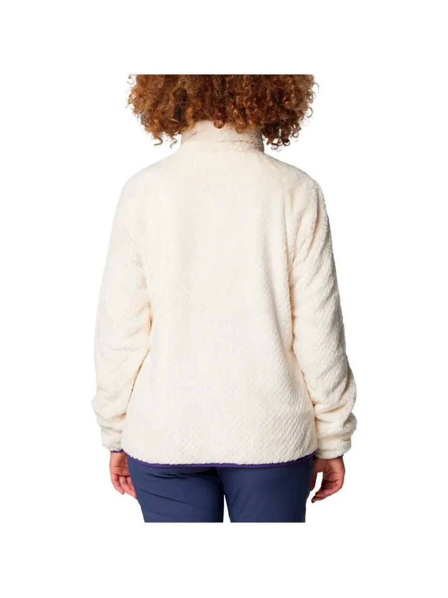 Columbia Женская кремовая куртка Washington Huskies Fireside II Sherpa на молнии — изображение 3 из 3, бежевый