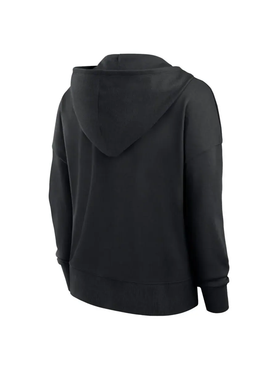 Fanatics Женская черная толстовка с капюшоном Cincinnati Bengals Blitz Left на шнуровке — изображение 3 из 3, черный