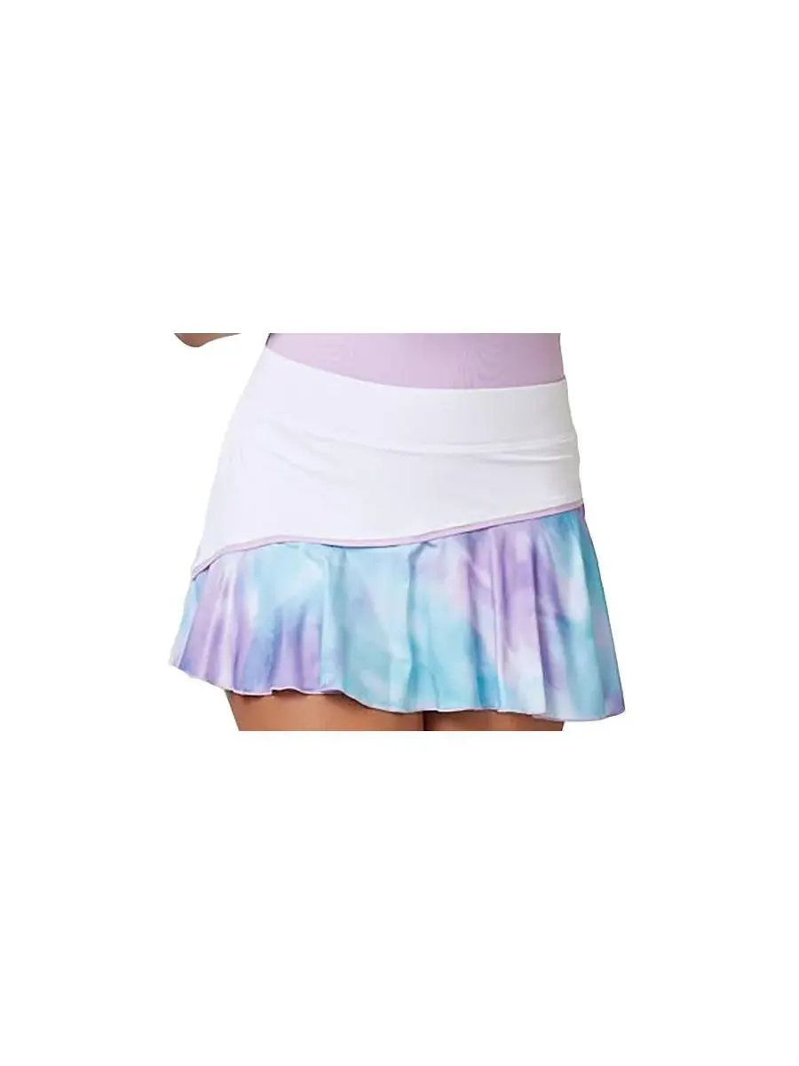 Женская теннисная юбка UV Colors 13 дюймов Sofibella, Fortissimo — изображение 2 из 5