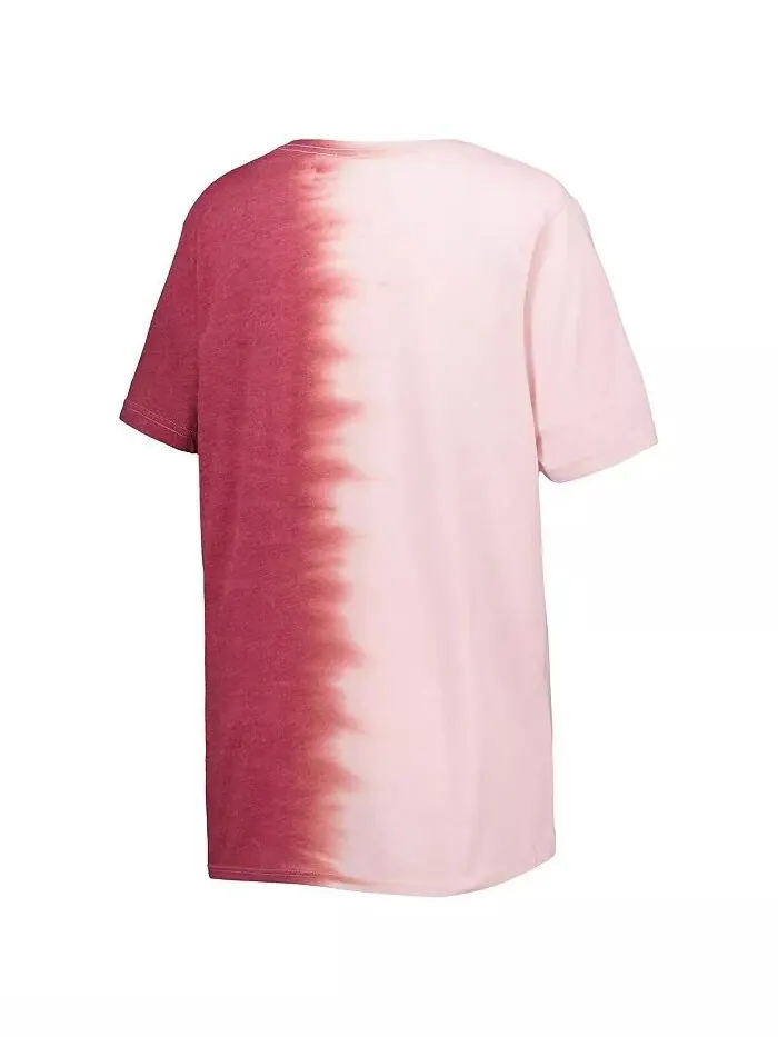 Женская футболка Crimson Oklahoma Early Find Your Groove с раздельным краем Gameday Couture — изображение 3 из 3