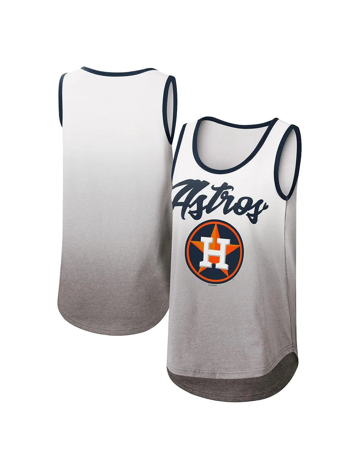 Женская белая майка Houston Astros с логотипом вернисажа G-III 4Her by Carl Banks — изображение 1 из 3, белый