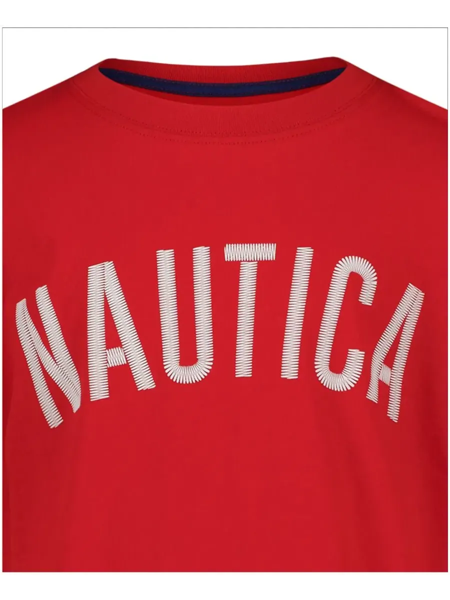 Детская футболка с коротким рукавом, размер 8-20 Nautica — изображение 4 из 5