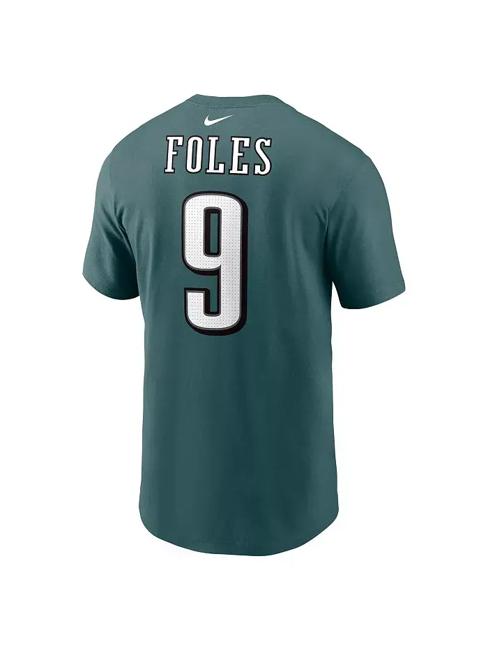 Мужская футболка с именем и номером Ника Фоулза в цвете Midnight Green, Philadelphia Eagles — изображение 3 из 3