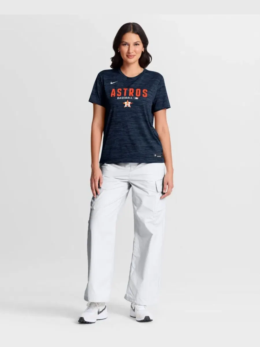 Футболка с коротким рукавом Nike Authentic Collection Velocity Dri-FIT — изображение 3 из 5, темно-синий