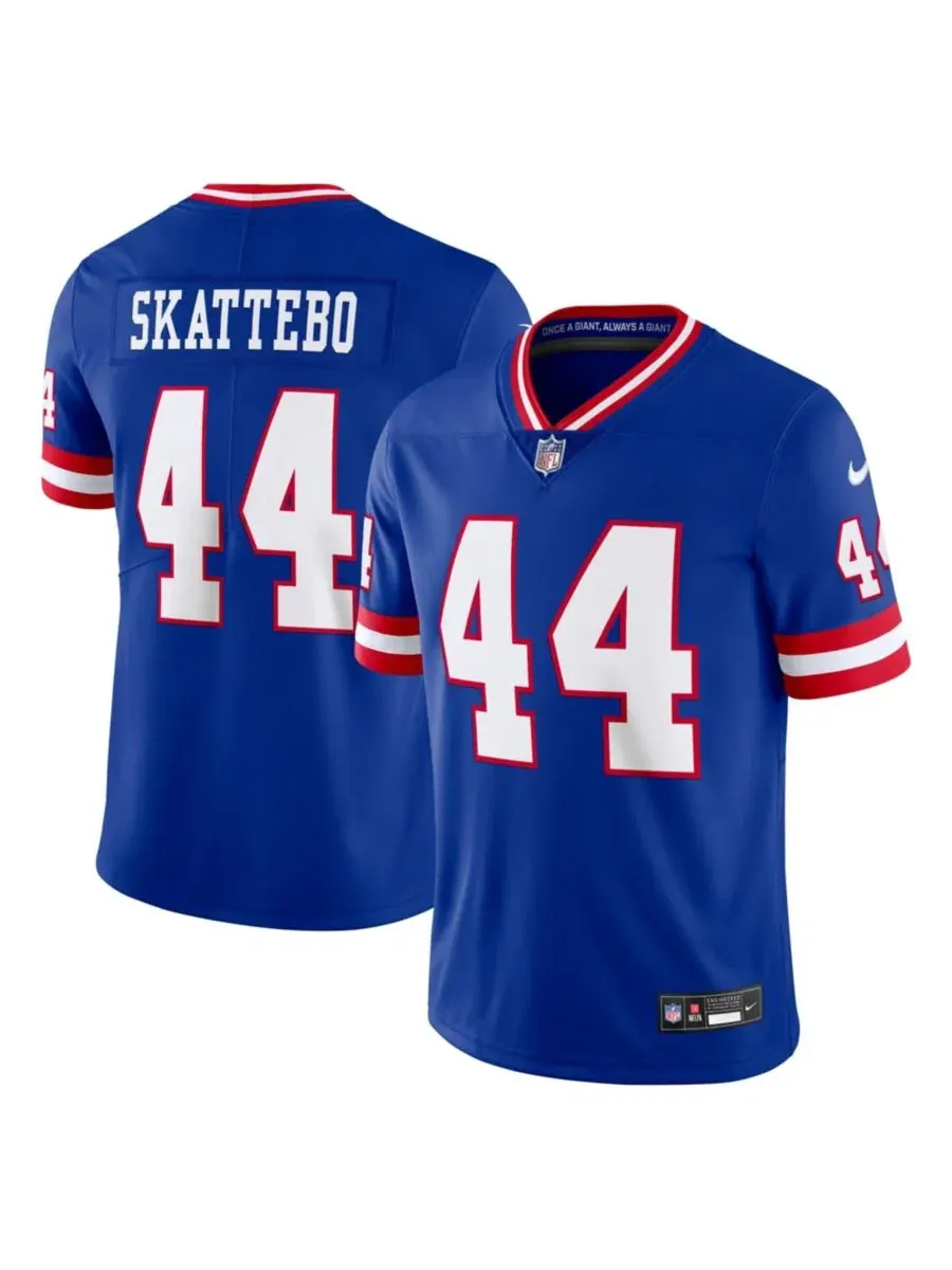 Футболка Nike с длинным рукавом, модель Cam Skattebo New York Giants Vapor Untouchable Stitched — изображение 1 из 3