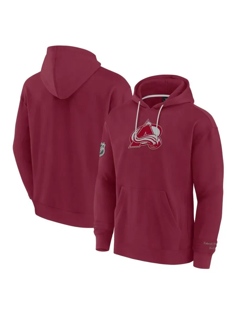 Толстовка на молнии с капюшоном Colorado Avalanche Elements Pace Pullover Hoodie Fanatics — изображение 1 из 3