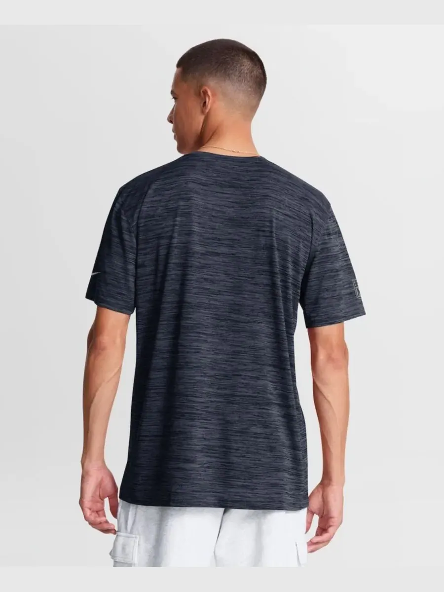Футболка с длинным рукавом Chicago Bears Sideline Velocity Dri-FIT Nike — изображение 4 из 5, темно-синий