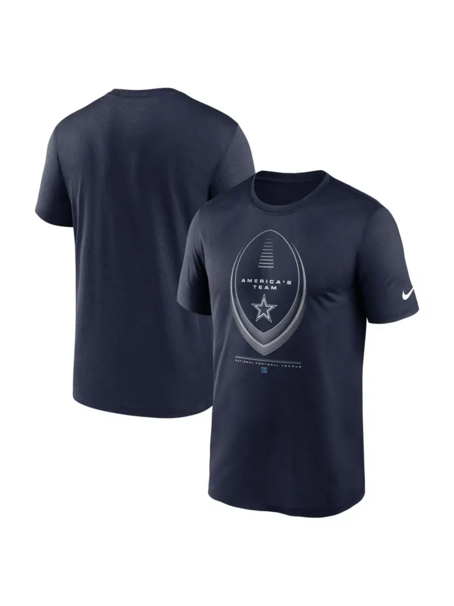 Футболка с принтом Legend Icon Dri-FIT Nike — изображение 1 из 3, темно-синий