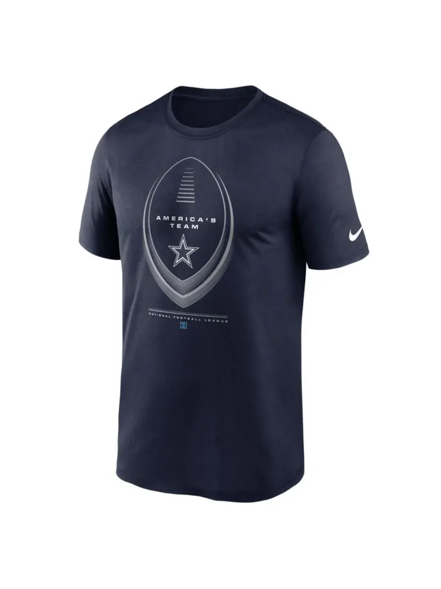 Футболка с принтом Legend Icon Dri-FIT Nike — изображение 3 из 3, темно-синий